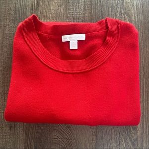 New York and Co Cozy Red Sweater